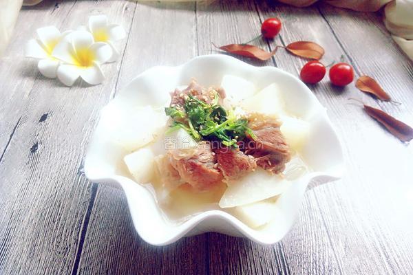 羊肉萝卜汤的做法图解14