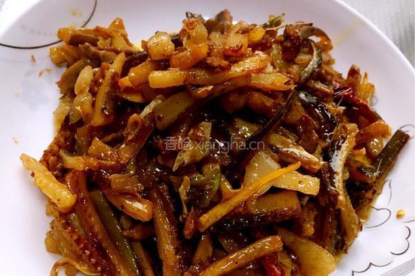 爆炒鳗鱼丝的做法图解9