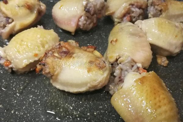 鸡翅肉汁包饭的做法图解7
