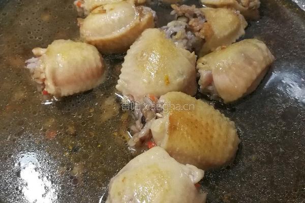 鸡翅肉汁包饭的做法图解8