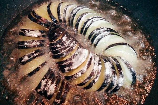 糖醋茄子的做法图解5