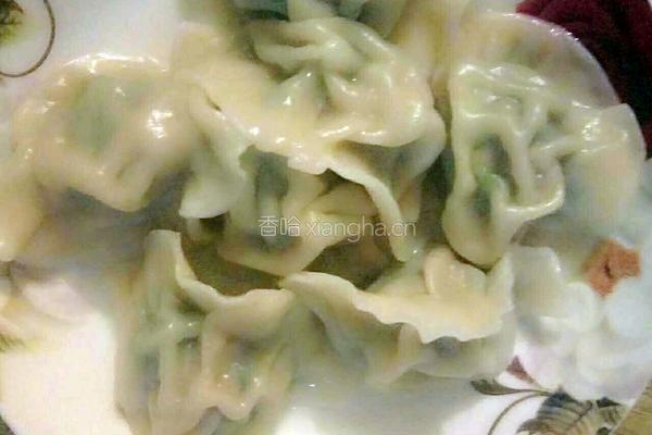 韭菜猪肉饺子的做法图解3