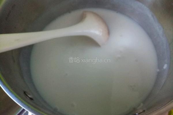 牛奶巧克力燕麦粥的做法图解3