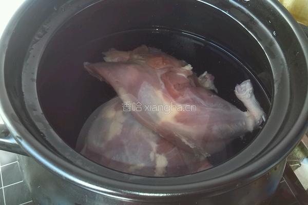 滋补鸭肉汤的做法图解3
