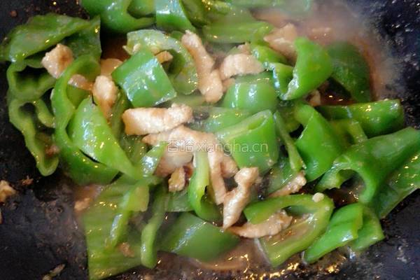 尖椒炒肉的做法图解8