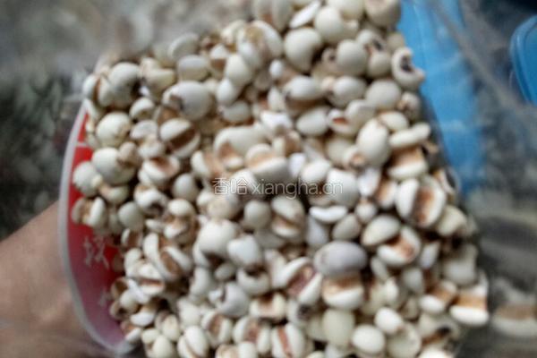 红豆薏米豆浆的做法图解2