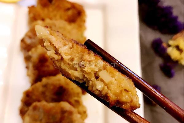 香煎藕饼的做法图解14