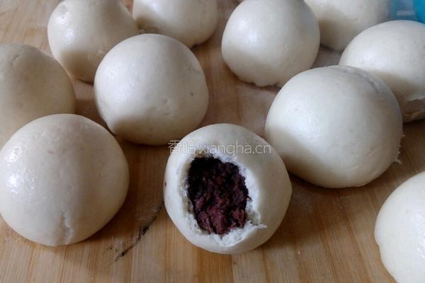 红豆馅豆包的做法图解12