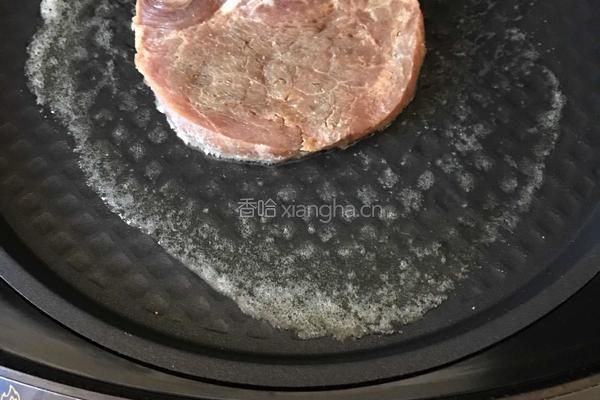 香煎牛排的做法图解4