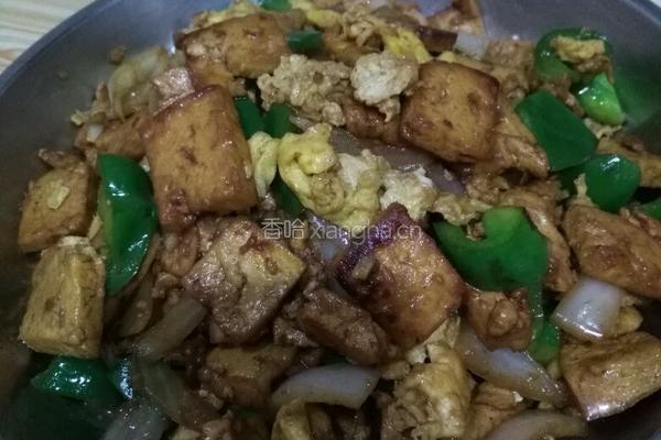 家常鸡蛋烧豆腐的做法图解6