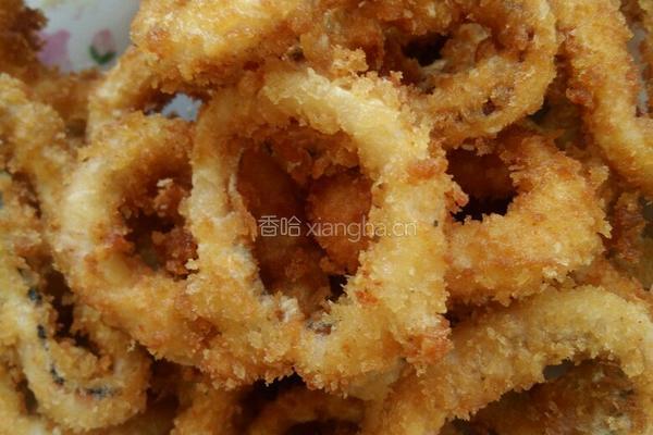 孜然鱿鱼圈的做法图解6