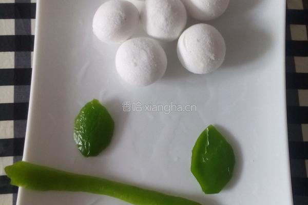 汤圆五瓣花的做法图解2