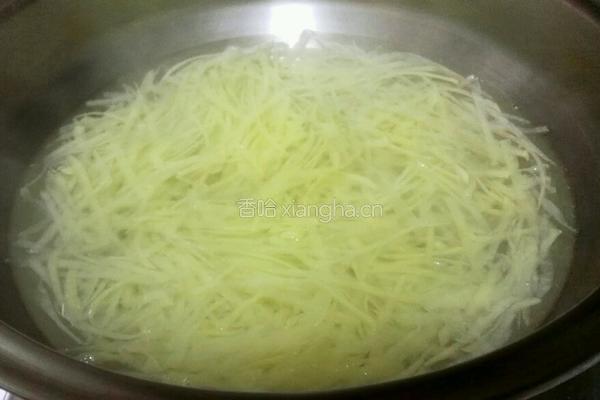 炝拌土豆丝的做法图解5