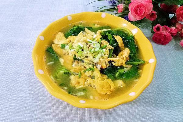 豌豆苗鸡蛋汤的做法图解6