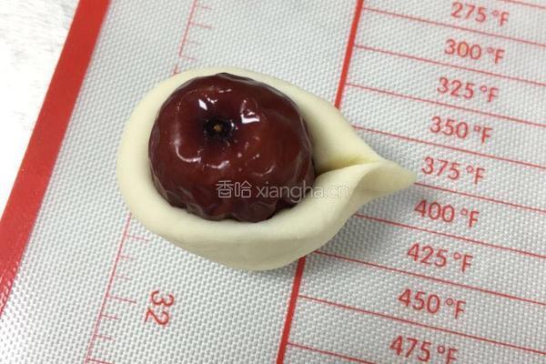 花样面食枣花糕-喜鹊登梅的做法图解5
