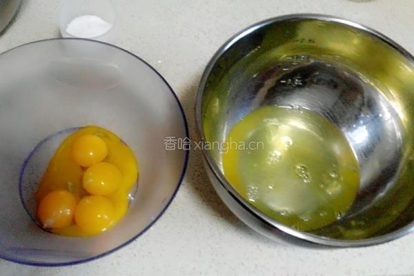 八寸可可戚风蛋糕的做法图解3