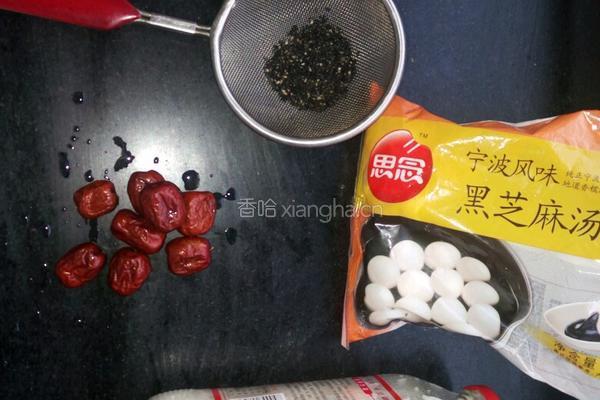 醪糟汤圆的做法图解1