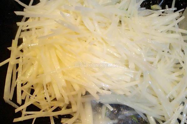 醋溜土豆丝的做法图解4