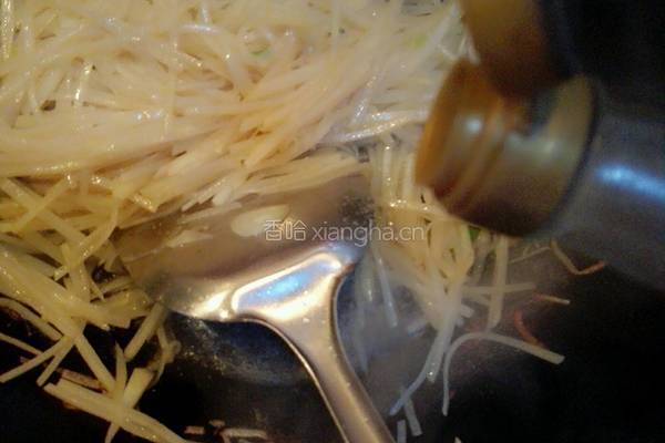 醋溜土豆丝的做法图解6