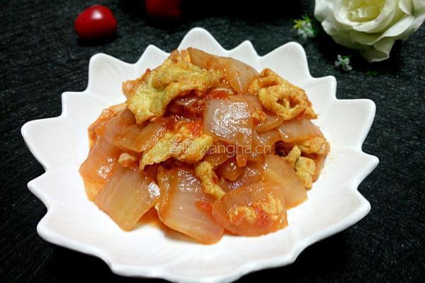 番茄洋葱炒蛋的做法图解8