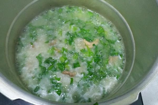 家常瘦肉稀饭的做法图解8