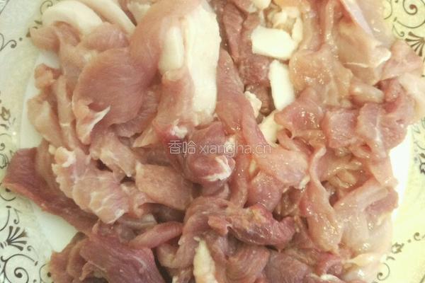 农家小炒肉的做法图解1