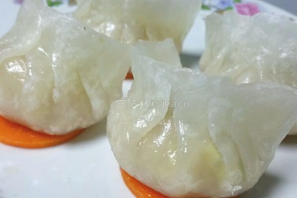 水晶虾饺的做法图解9