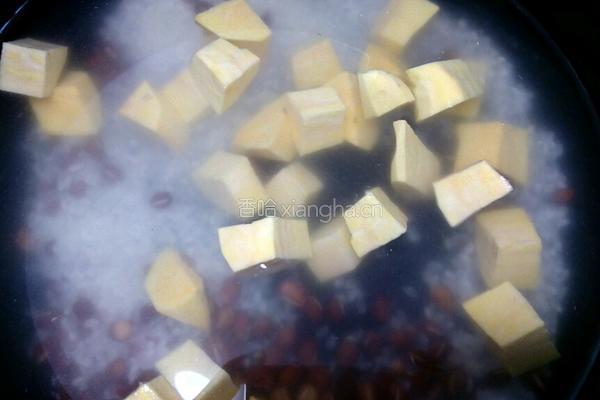 红薯红豆粥的做法图解6