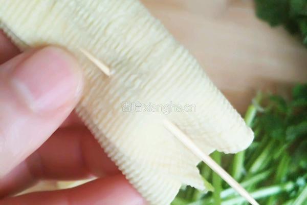 菜串（烤肉版）的做法图解3