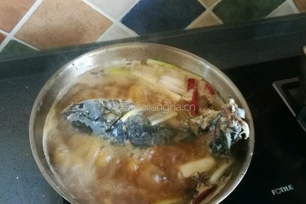 鲤鱼炖白菜的做法图解3