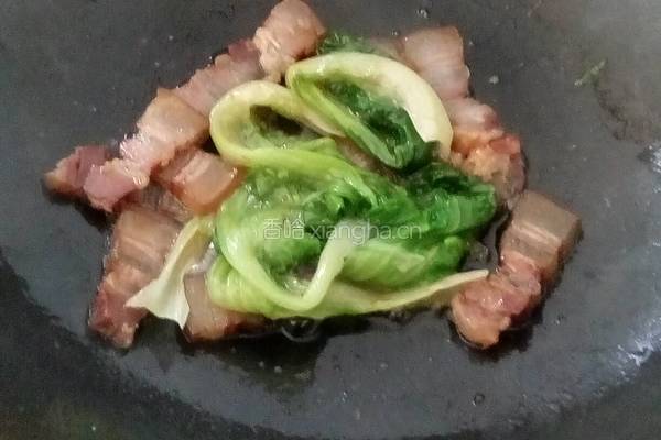 腊肉炒饭的做法图解3