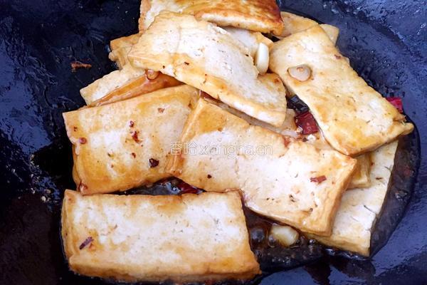 香煎豆腐的做法图解8