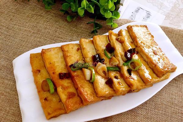 香煎豆腐的做法图解9