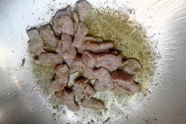 穿心莲炒肉的做法图解4