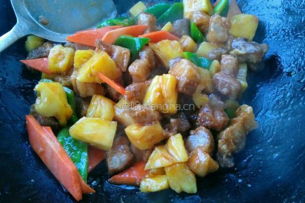 菠萝咕咾肉的做法图解12