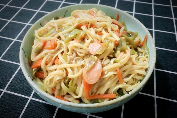 电饭煲豆角焖面的做法图解7