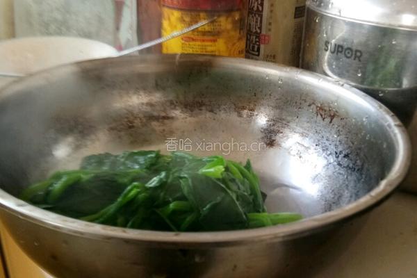 蒜蓉菠菜的做法图解3
