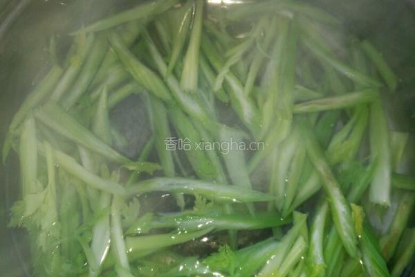 小炒青菜羊肉的做法图解6