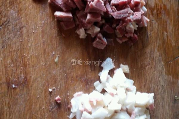 腊肉菱白的做法图解4