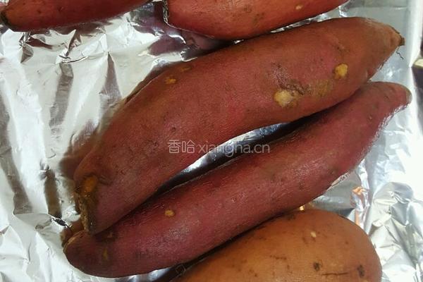 烤箱烤地瓜的做法图解3