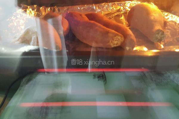 烤箱烤地瓜的做法图解5