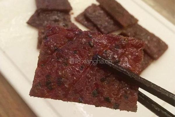 蜜汁猪肉脯的做法图解5