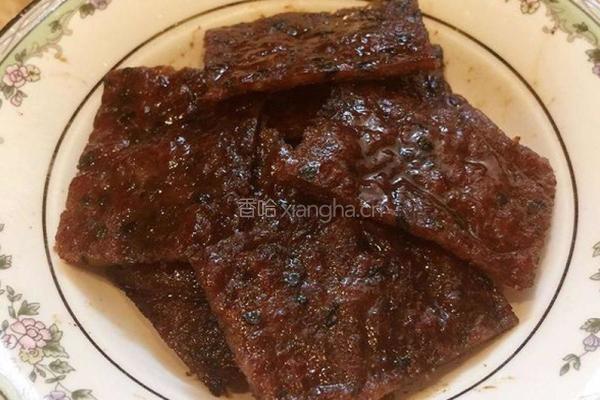 蜜汁猪肉脯的做法图解6