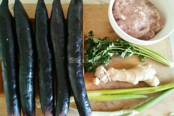 照烧茄子的做法图解1
