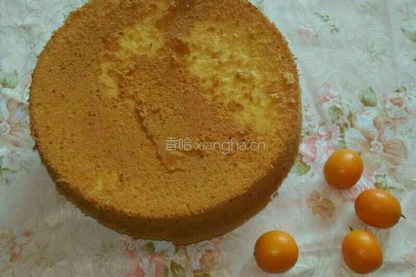 八寸戚风味蛋糕的做法图解13