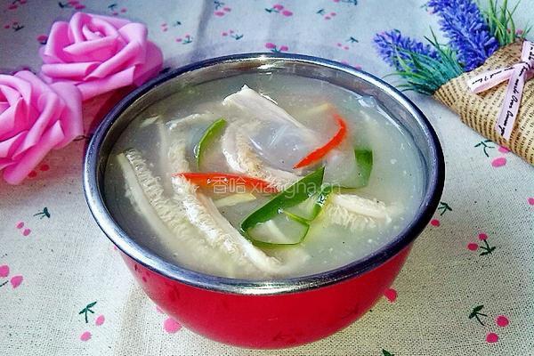 酸辣肚丝汤的做法图解6
