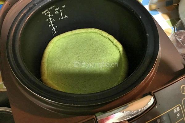 菠菜蛋糕卷（电饭锅版）的做法图解5