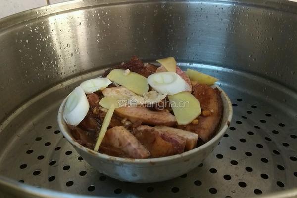香芋扣肉的做法图解4