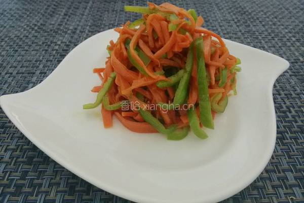 素炒双丝的做法图解10