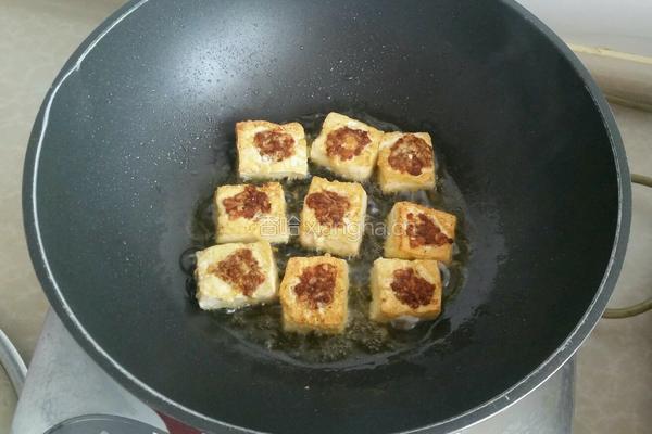 肉酿豆腐的做法图解9